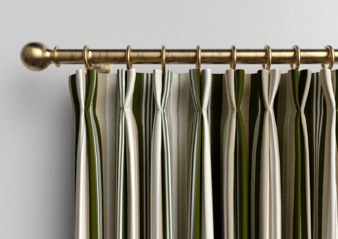 The British Stripe Co. George, Chilterns No.1 - Made to Measure Curtains - Image 10